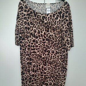 NWT Soma Cool Night Sleep Shirt Animal Print Size L